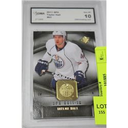 2011 SPX TAYLOR HALL ROOKIE CARD