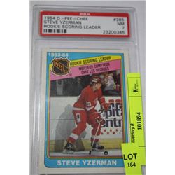 1984 O-PEE-CHEE STEVE YZERMAN ROOKIE SCORING