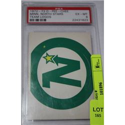 1972 O-PEE-CHEE MINN NORTH STARS TEAM LOGO CARD