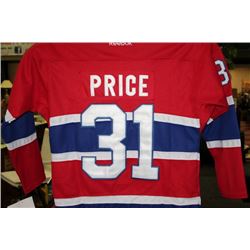 CARREY PRICE MONTREAL CANADIANS REEBOK JERSEY