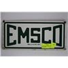 Image 1 : VINTAGE EMSCO PORCELAIN OIL/GAS SIGN