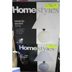 CERAMIC ACCENT LAMPS