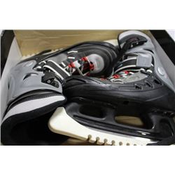 WOMENS SIZE 9 LAMAR ICE SKATES, USED