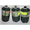 Image 1 : 3 BOTTLES OF DISPOS. COLEMAN PROPANE CAMPING FUEL