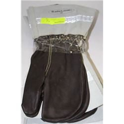 BUNDLE OF 5 NEW SAFE LINE SIZE M WELDING GLOVES