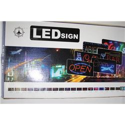 LED SIGN ( OPEN )