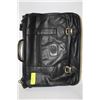 Image 1 : BLACK LEATHER LAPTOP BAG