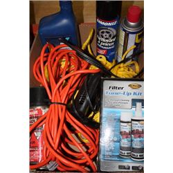 BOX W/ AUTO PRODUCTS