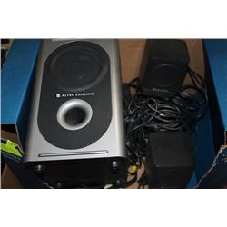 ALTEC LANSING SPEAKER SYSTEM SOLD WITH CREATIVE