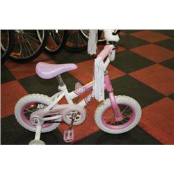 ARASHI GIRLS BIKE WITH TRAINING WHEELS