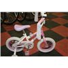 Image 1 : ARASHI GIRLS BIKE WITH TRAINING WHEELS