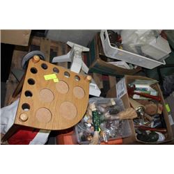 PALLET OF HOUSEHOLD MISC INCLUDING TOOLS AND MORE