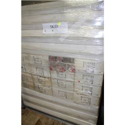 PALLET OF FLUORESCENT LIGHT GUARDS