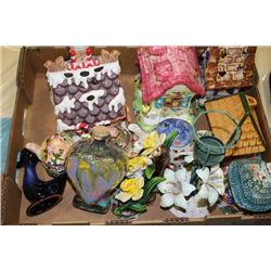 ESTATE BOX OF ASST. ORNAMENTS