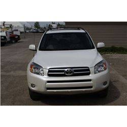 2007 TOYOTA RAV 4 LTD 88,000KMS