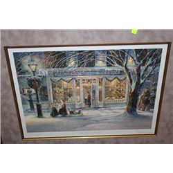 THE HOME BAKERY LTD ED 6046/14000 SIGNED PRINT