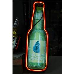 NEON MOLSEN BEER SIGN, WORKING