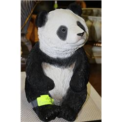 13" SIGNED PANDA BEAR