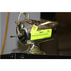 ANTIQUE SILVER SUGAR DISH