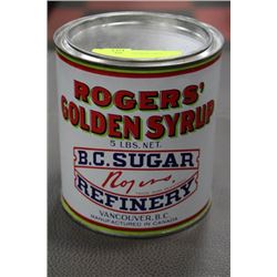 VINTAGE VANCOUVER BC GOLDEN SYRUP COLLECTOR TIN