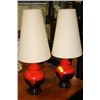 Image 1 : PAIR OF ESTATE CERAMIC LAMPS