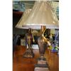 Image 1 : PAIR OF COPPER TONED DESIGNER LAMPS