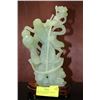 Image 1 : BEAUTIFUL JADE SCULPTURE OF GOD OF LONGEVITY