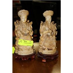 CHING DYNASTY STYLE FIGURINES