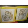 Image 1 : PAIR OF NEILSEN CAT PRINTS