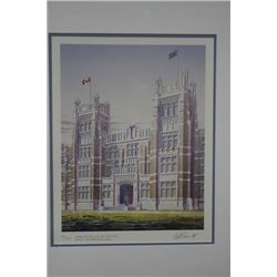 CARRINGTON LIMITED EDITION PRINT OF HERITAGE HALL