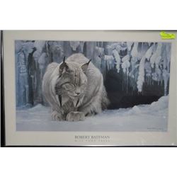 ROBERT BATEMAN FRAMED PICTURE - 2FT. H X 3FT. W
