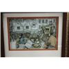 Image 1 : ANTON PIECK 3 DIMENSIONAL CUSTOM FRAMED SHADOWBOX