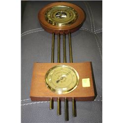 VINTAGE WEST GERMAN WESTCLOCK BAROMETER