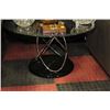 Image 1 : SHOWHOME GLASS AND METAL END TABLE