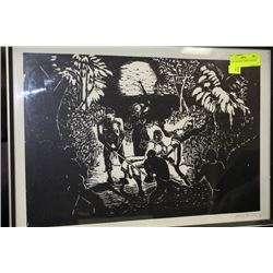 BLACK & WHITE "LIMBO" PICTURE