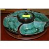Image 1 : BLUE MOUNTAIN POTTERY CHIP & DIP SET