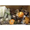 Image 1 : BOX OF ASST ORNAMENTS AND SCENTED CANDLES