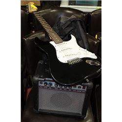 ACADEMY ELECTRIC GUITAR W AMP