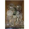 Image 1 : ESTATE BOX OF ASST.CRYSTAL AND GLASSWARE