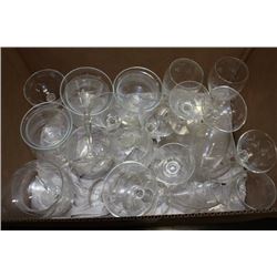 ESTATE BOX OF WINE GLASSES