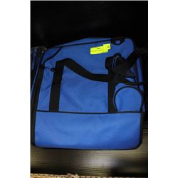 BLUE & BLACK CARRY-ALL BAG