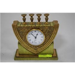HARP STYLE MANTLE CLOCK