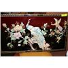 Image 1 : MOTHER OF PEARL PEACOCK PICTURE