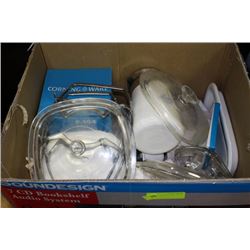 ESTATE BOX OF CORNING WARE