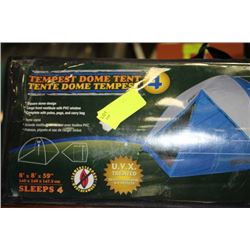 4 MAN DOME TENT 8'x8'