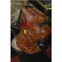 LARGE STUFFED HORSE