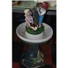 Image 1 : OUTDOOR PEDESTAL FOUNTAIN W/ BOY & GIRL