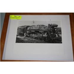 1970'S ORIGINAL STEAM ENGINE ADVERTISEMENT PHOTO