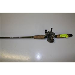 VINTAGE BLANCHARD FISHING ROD W/ DIRECT DRIVE REEL