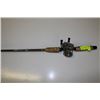 Image 1 : VINTAGE BLANCHARD FISHING ROD W/ DIRECT DRIVE REEL